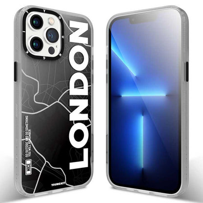 Apple iPhone 13 Pro Max Kılıf YoungKit World Trip Serisi Kapak