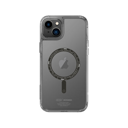 Apple iPhone 14 Kılıf SkinArma Şeffaf Airbag Tasarımlı M-safe Şarj Özellikli Saido Kapak
