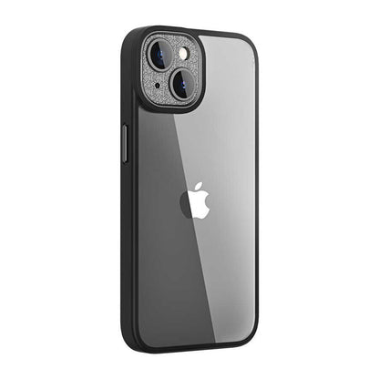 Apple iPhone 14 Kılıf Wiwu GCC-105 Lens Korumalı Renkli Kenar Arkası Şeffaf Multicolor Kapak