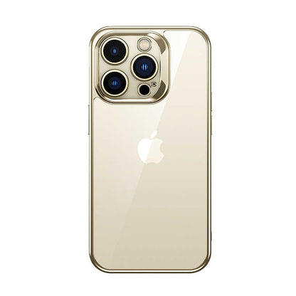 Apple iPhone 14 Pro Kılıf Benks Electroplating TPU Kapak Ekran Koruyucu Hediyeli