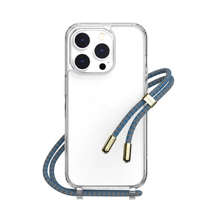 Apple iPhone 14 Pro Kılıf Boyun Askılı Şok Önleyicili Şeffaf Lisanslı Switcheasy Play Kapak