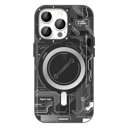 Apple iPhone 14 Pro Kılıf M-safe Şarj Özellikli YoungKit Technology Serisi Kapak