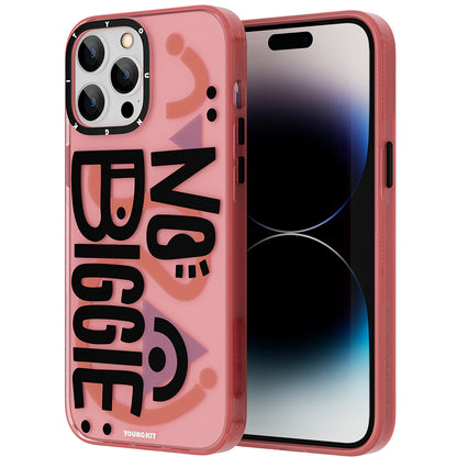 Apple iPhone 14 Pro Kılıf Mutlu Mod Figürlü YoungKit Happy Mood Serisi Kapak