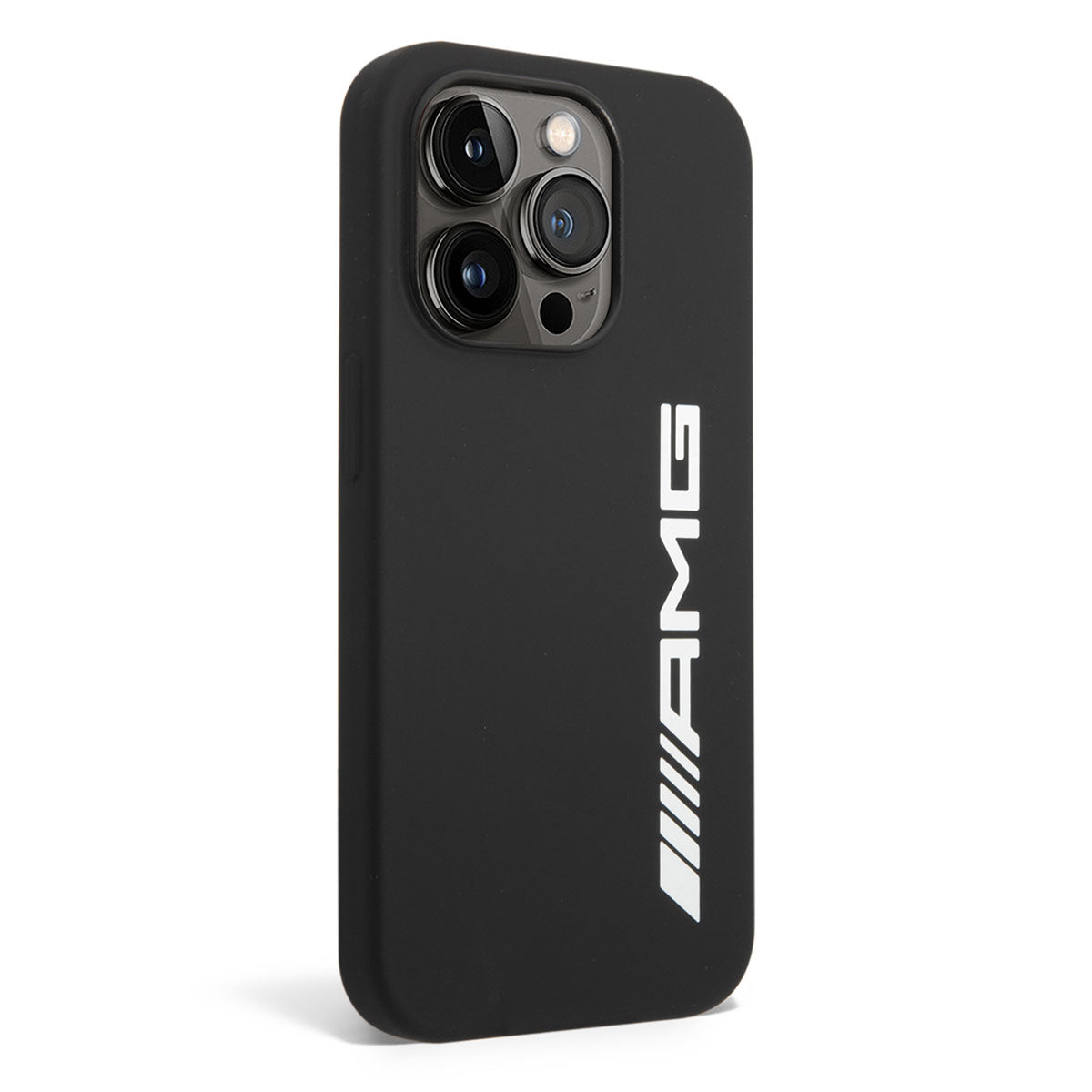 Apple iPhone 14 Pro Max Kılıf AMG M-safe Şarj Özellikli Büyük Logo Dizayn Kapak