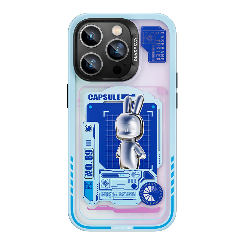 Apple iPhone 14 Pro Max Kılıf M-safe Şarj Özellikli Benks Casebang Rabbit Kapak