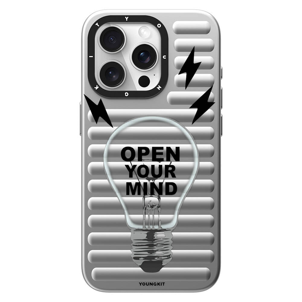 Apple iPhone 14 Pro Max Kılıf M-safe Şarj Özellikli Youngkit Open Mind Serisi Kapak