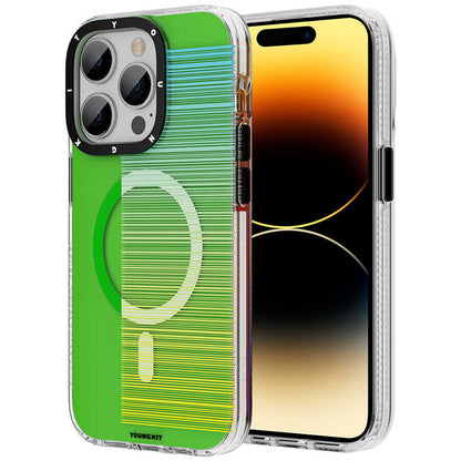 Apple iPhone 14 Pro Max Kılıf M-safe Şarj Özellikli Youngkit Pure Serisi Kapak