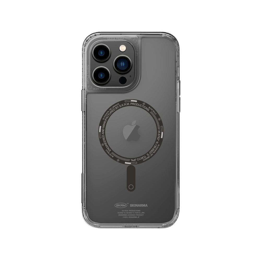 Apple iPhone 14 Pro Max Kılıf SkinArma Şeffaf Airbag Tasarımlı M-safe Şarj Özellikli Saido Kapak