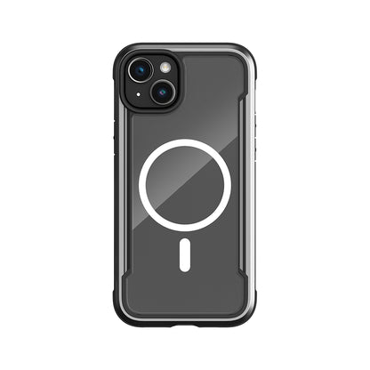 Apple iPhone 15 Kılıf M-safe Şarj Özellikli Airbagli Raptic Shield Serisi Şeffaf Arka Yüzey Kapak