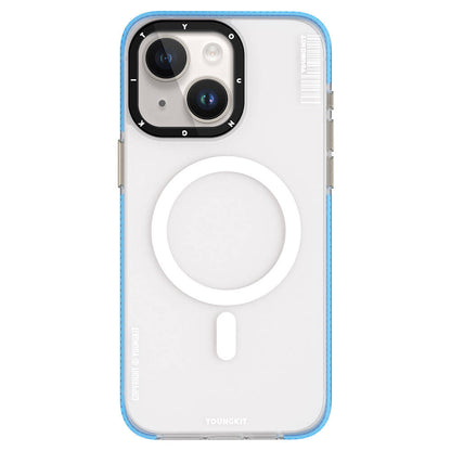 Apple iPhone 15 Kılıf M-safe Şarj Özellikli Youngkit Jiansha Serisi Kapak