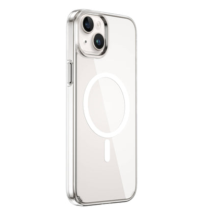 Apple iPhone 15 Kılıf Wiwu FYY-014 M-safe Şarj Özellikli Şeffaf Kapak