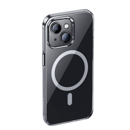 Apple iPhone 15 Plus Kılıf M-safe Şarj Özellikli Benks Crystal Serisi Şeffaf Kapak