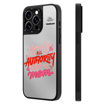 Apple iPhone 15 Pro Kılıf Tobias Fonseca Tasarımlı Youngkit Mirror Kapak