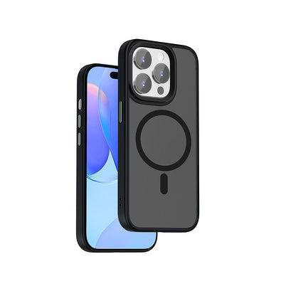 Apple iPhone 15 Pro Kılıf Wiwu FGG-011 M-safe Şarj Özellikli Kamera Korumalı Kapak