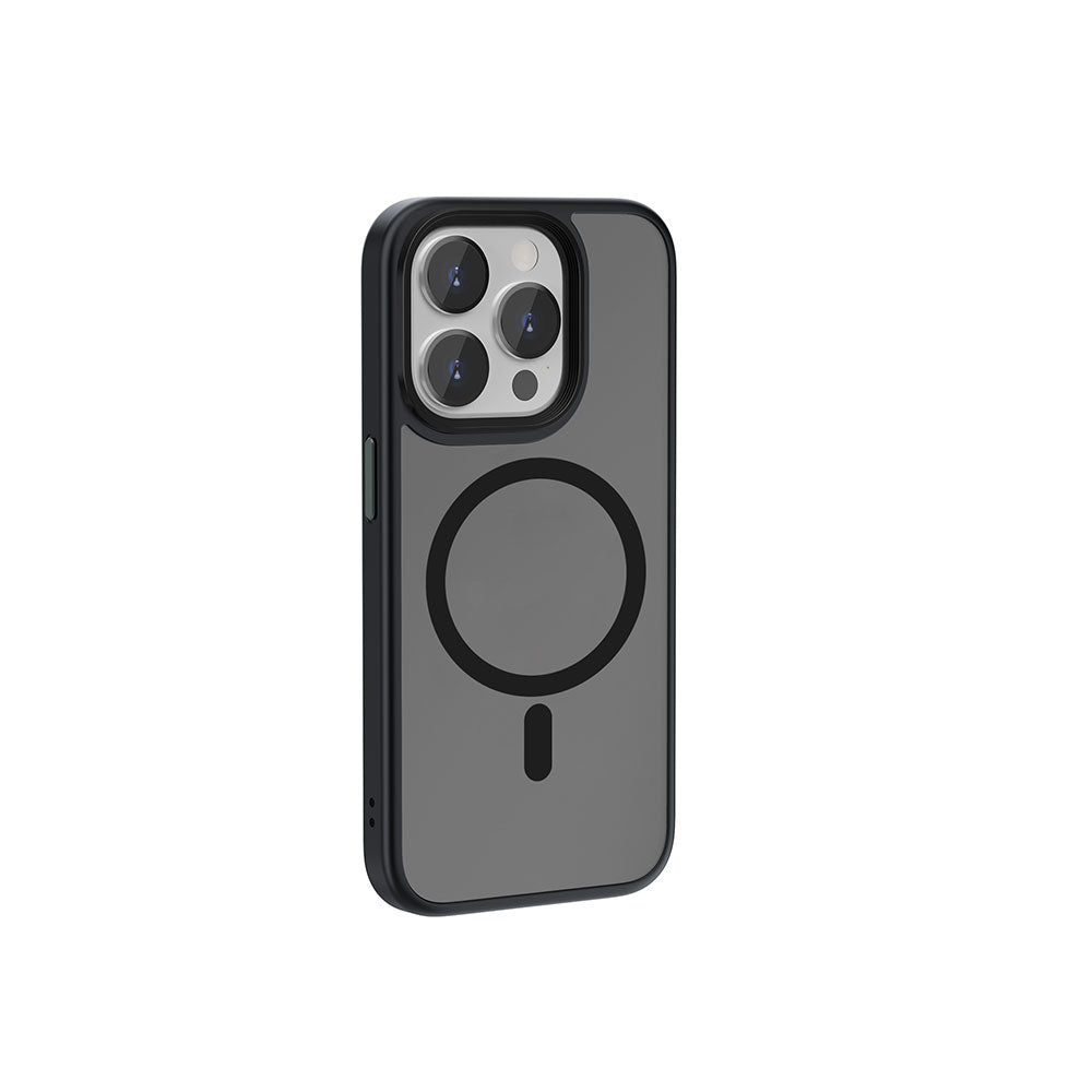 Apple iPhone 15 Pro Kılıf Wiwu FGG-011 M-safe Şarj Özellikli Kamera Korumalı Kapak
