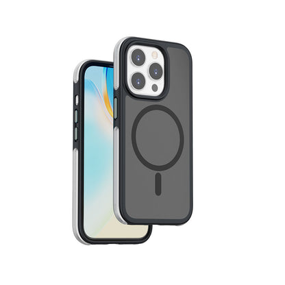 Apple iPhone 15 Pro Kılıf Wiwu ZKK-012 M-safe Şarj Özellikli Air Cushion Kapak