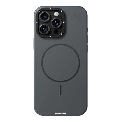 Apple iPhone 15 Pro Max Kılıf M-safe Şarj Özellikli Youngkit Dynamag Serisi Kapak