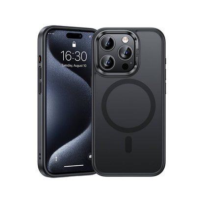 Apple iPhone 15 Pro Max Kılıf M-safe Şarj Özellikli Benks Mist Protective Kapak