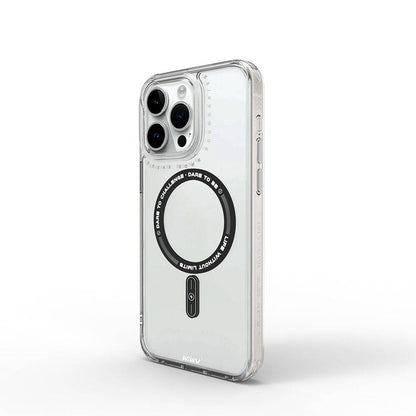Apple iPhone 15 Pro Max Kılıf M-safe Şarj Özellikli Wiwu Basic Color J Serisi Kapak