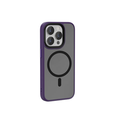Apple iPhone 15 Pro Max Kılıf Wiwu FGG-011 M-safe Şarj Özellikli Kamera Korumalı Kapak
