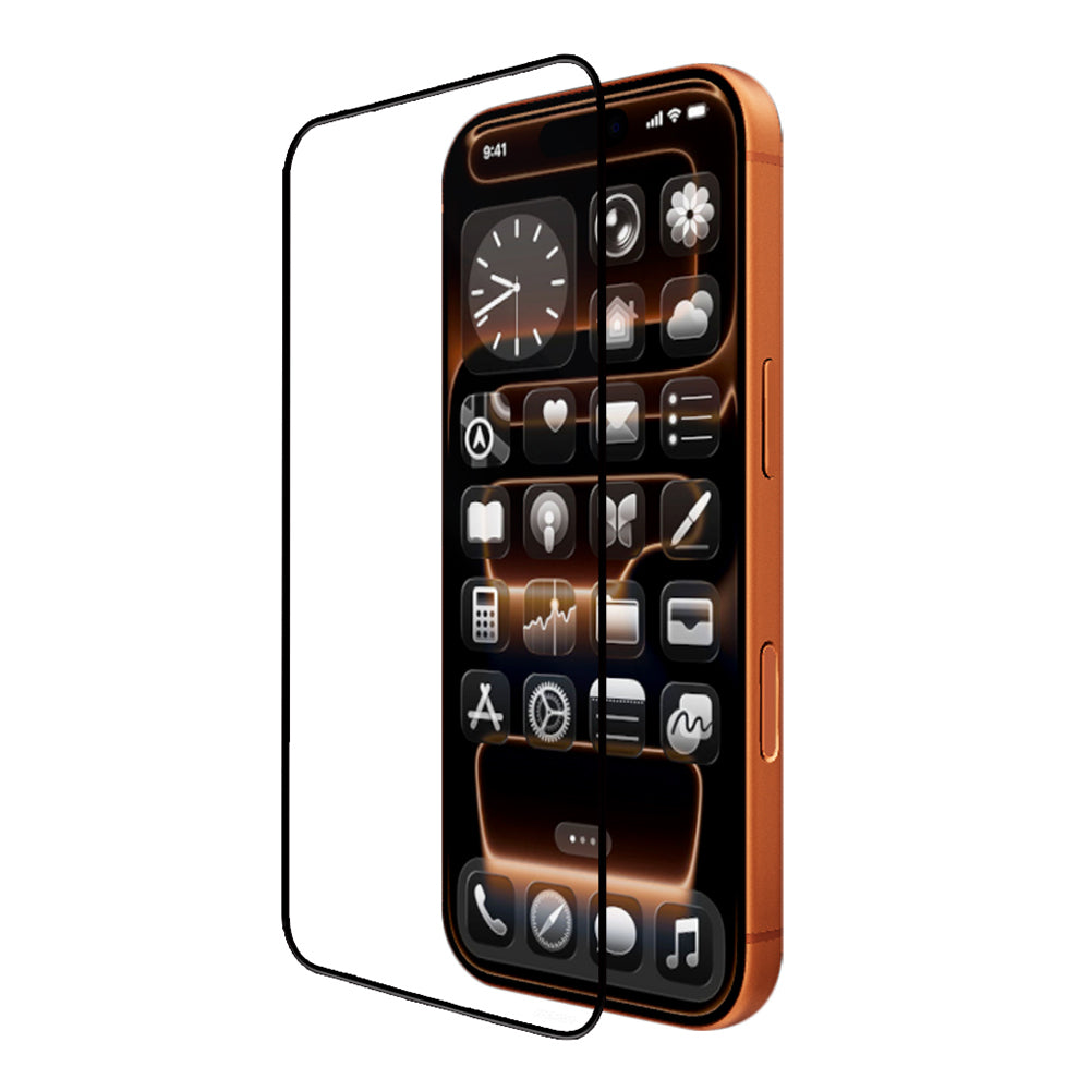 Apple iPhone 15 Pro Max Mohseven M6 HD Temperli Cam Ekran Koruyucu + Kolay Uygulama Aparatı