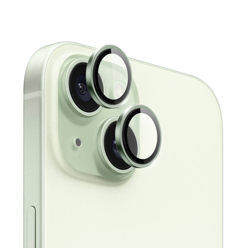 Apple iPhone 15 Wiwu LG-004 PVD Lens Guard Metal Kamera Lens Koruyucu