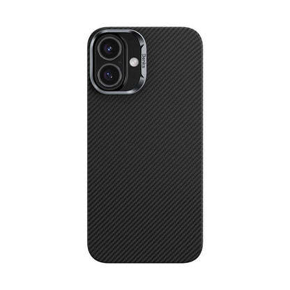 Apple iPhone 16 Kılıf Benks M-safe Şarj Özellikli Magnetik ArmorAir 600D Kevlar Fiber Kapak