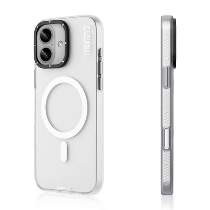 Apple iPhone 16 Kılıf M-safe Şarj Özellikli Youngkit Hidden Sand Serisi Kapak