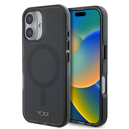 Apple iPhone 16 Kılıf TUMI Orjinal Lisanslı M-safe Şarj Özellikli Airbagli Transparan Kapak