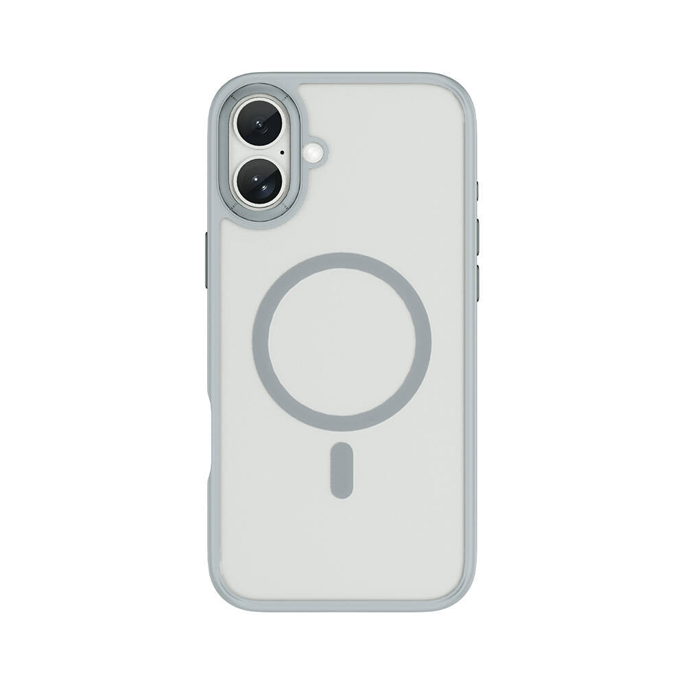 Apple iPhone 16 Kılıf Wiwu FGG-012 ArmorPro Serisi M-safe Şarj Özellikli Parmak İzi Bırakmayan Kılıf