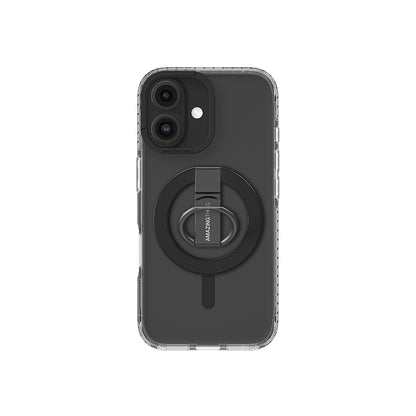 Apple iPhone 16 Plus Kılıf M-safe Şarj Özellikli Yüzük Standlı Amazingthing Titan Pro Serisi Kapak