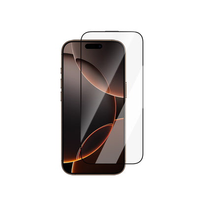 Apple iPhone 16 Pro CaseWorld Crystal Essence Serisi Safir Coating 0.15mm 3D&HD Temperli Cam Ekran Koruyucu