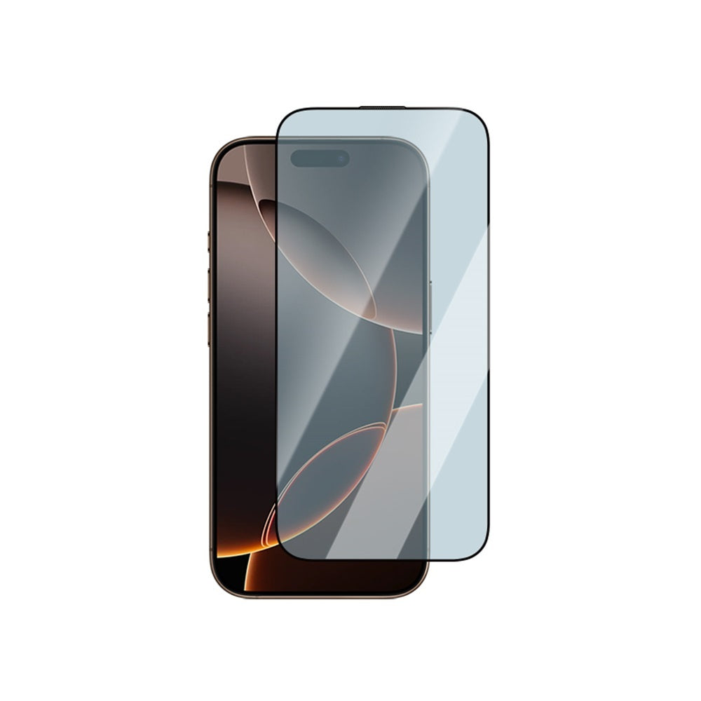 Apple iPhone 16 Pro CaseWorld EyeGuard Serisi 2.5D Eyesafe Teknolojili Cam Ekran Koruyucu