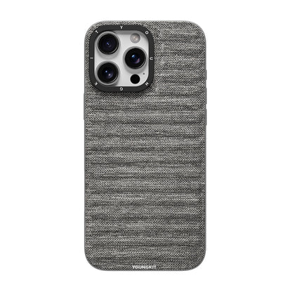Apple iPhone 16 Pro Kılıf M-safe Şarj Özellikli Youngkit Canvas Serisi Kapak