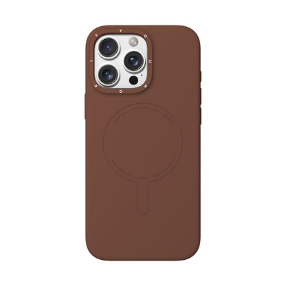 Apple iPhone 16 Pro Kılıf M-Safe Şarj Özellikli Youngkit Morandi Serisi Kapak