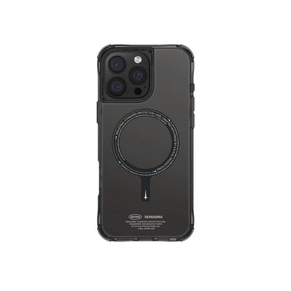 Apple iPhone 16 Pro Kılıf M-safe Şarj Özellikli Şeffaf Airbag Tasarımlı Skinarma Saido Kapak
