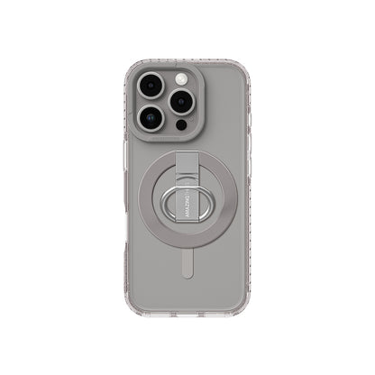 Apple iPhone 16 Pro Kılıf M-safe Şarj Özellikli Yüzük Standlı Amazingthing Titan Pro Serisi Kapak