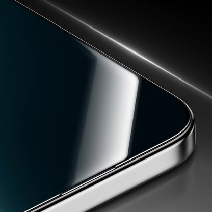 Apple iPhone 16 Pro Max Benks Glass Warrior HD 0.3mm Ultra İnce 0.9mm Kenarları Güçlendirilmiş Cam Ekran Koruyucu + Kolay Uygulama Aparatlı