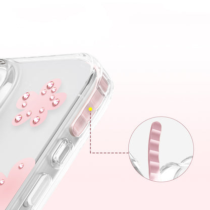Apple iPhone 16 Pro Max Kılıf M-Safe Şarj Özellikli Zore Paris Elvo Sert PC Kapak