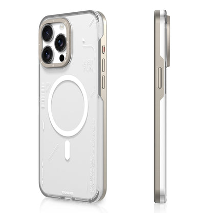 Apple iPhone 16 Pro Max Kılıf M-safe Şarj Özellikli Çıkarılabilir Arka Yüzeyli Youngkit Mecha Kapak