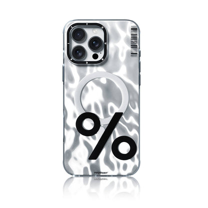 Apple iPhone 16 Pro Max Kılıf M-safe Şarj Özellikli Youngkit Mathematical Serisi Kapak