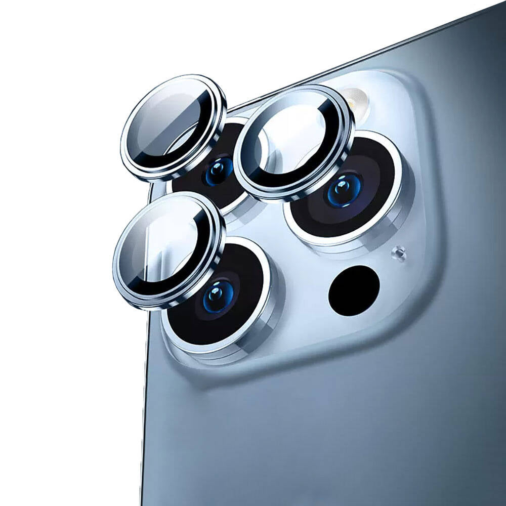 Apple iPhone 16 Pro Wiwu Lens Guard Metal Kamera Lens Koruyucu