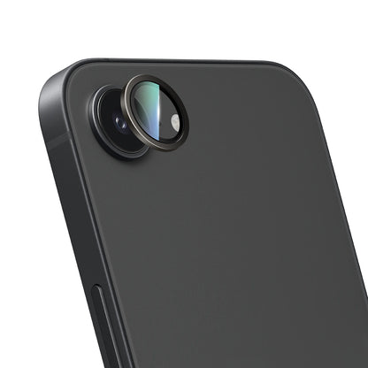 Apple iPhone 16E CaseWorld Alloy Serisi Oleofobik Anti Reflective Kamera Lens Koruyucu