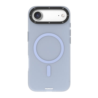 Apple iPhone 17 Air Kılıf M-safe Şarj Özellikli Youngkit Hidden Sand Serisi Kapak