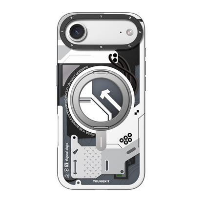 Apple iPhone 17 Air Kılıf M-safe Şarj Özellikli Youngkit Starship Serisi Kapak