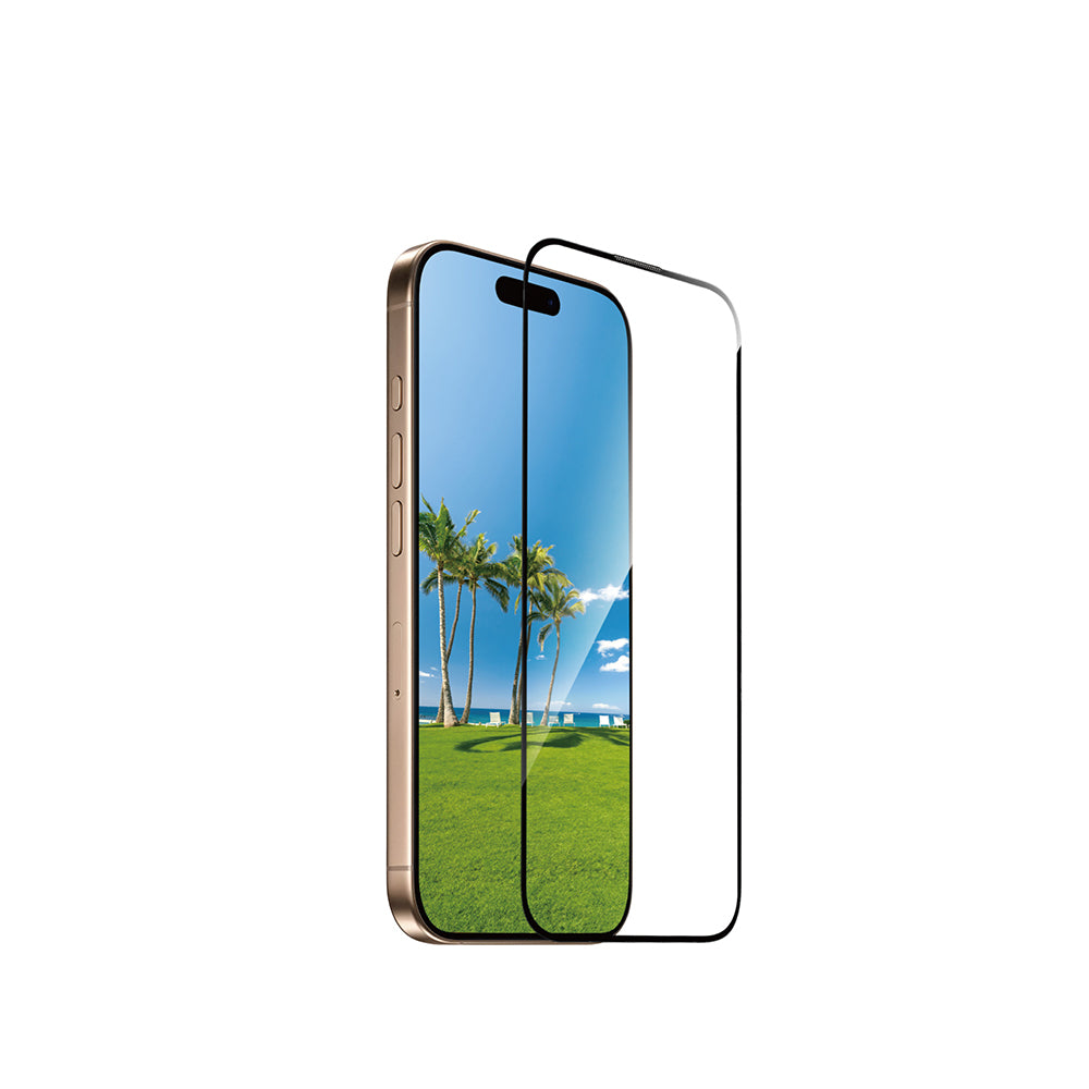Apple iPhone 17 Air Wiwu GT-009 Polimer Oleofobik Kaplama Şeffaf Pürüzsüz Temperli Cam Ekran Koruyucu