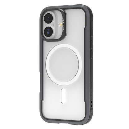 Apple iPhone 17 Kılıf M-safe Şarj Özellikli Airbagli Raptic Shield Serisi Şeffaf Arka Yüzey Kapak