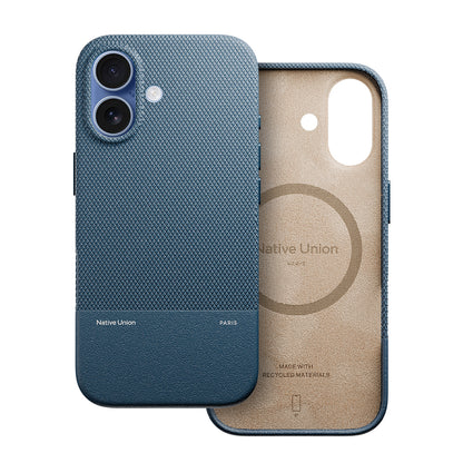 Apple iPhone 17 Kılıf M-safe Şarj Özellikli Deri Dokulu Native Union RE Classic Serisi Kapak