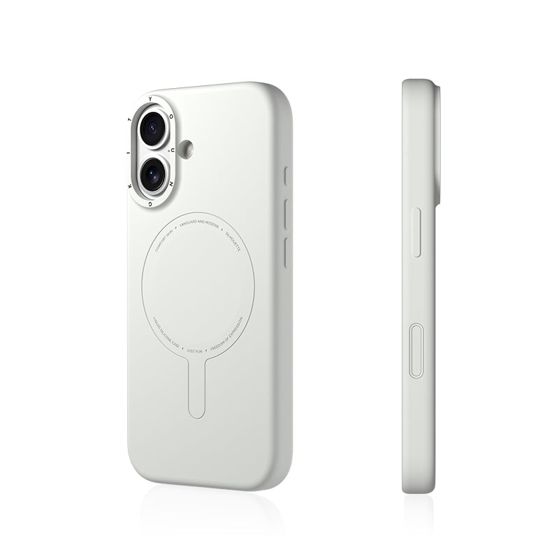 Apple iPhone 17 Kılıf M-Safe Şarj Özellikli Youngkit Morandi Serisi Kapak
