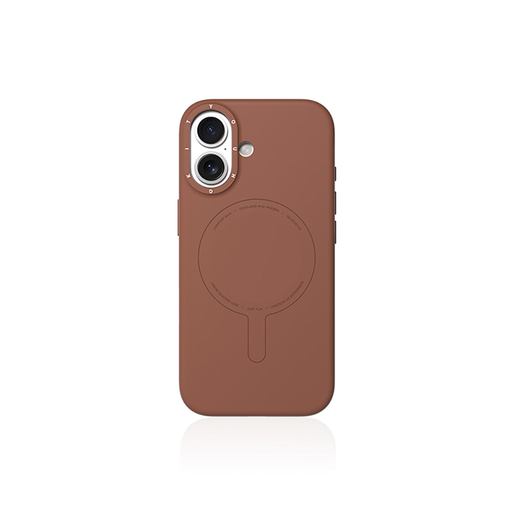 Apple iPhone 17 Kılıf M-Safe Şarj Özellikli Youngkit Morandi Serisi Kapak